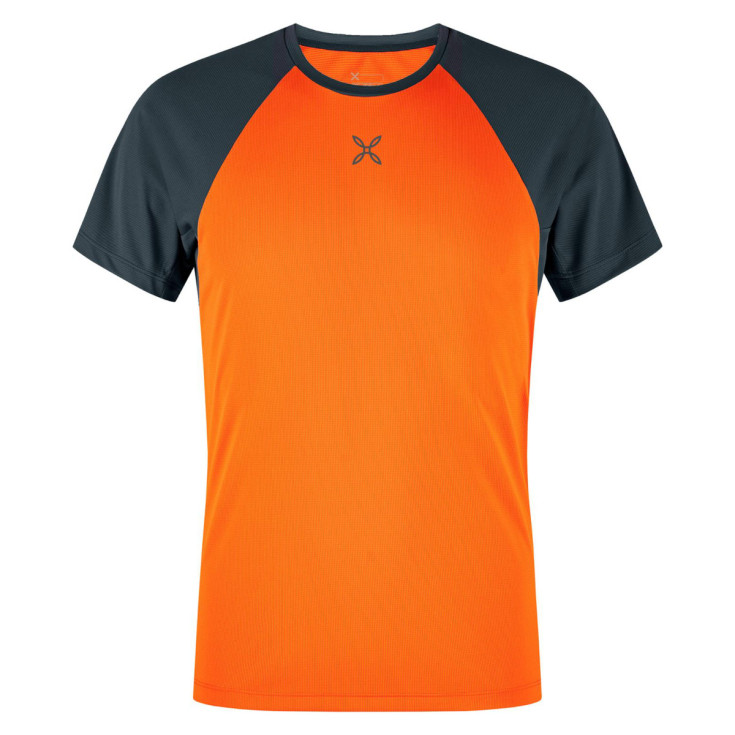 Tee-shirt respirant homme OUTDOOR 3 T-SHIRT orange Montura