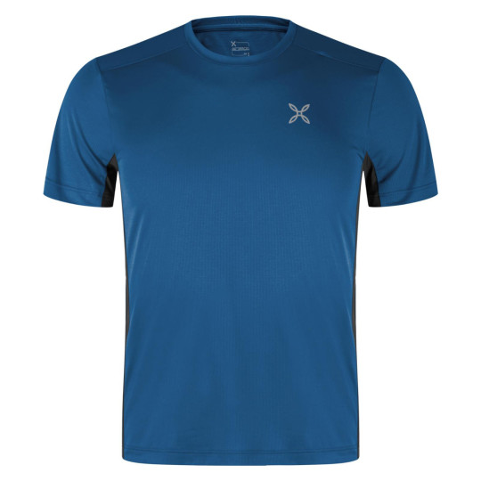Tee-shirt respirant homme WORLD 2 T-SHIRT deep-blue Montura