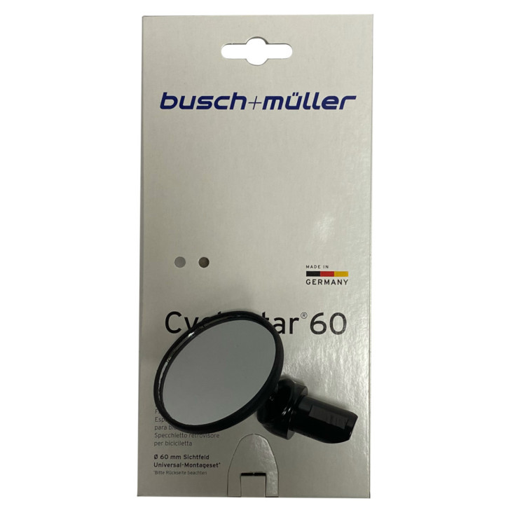 Rétroviseur vélo CYCLESTAR 60mm BUSCH&MULLER