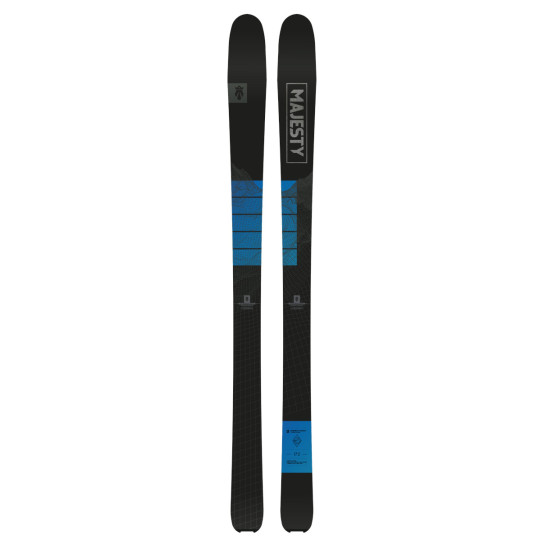 Ski de rando freerando SUPERWOLF 91 CARBON noir-bleu MAJESTY 26