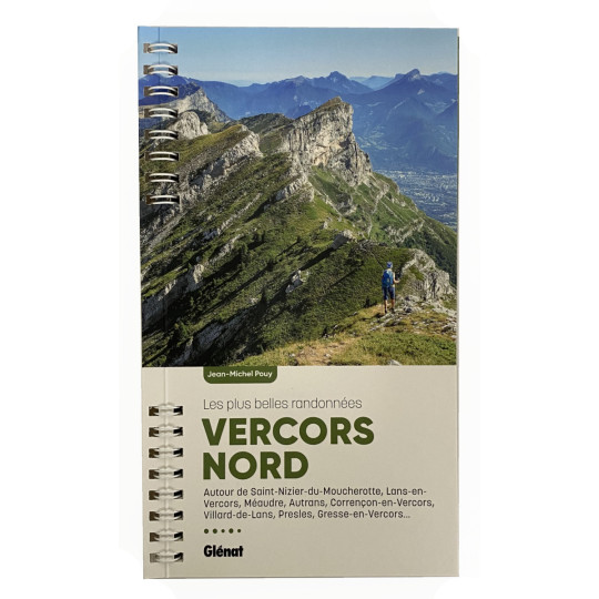 Livre VERCORS NORD Les plus belles randonnées - Jean-Michel POUY - Editions Glénat 2025