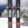 Fixation ski de rando avec freins-skis FREERAIDER 15 EVO orange ATK Bindings F25-26