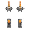 Fixation ski de rando KULUAR 10 SUPERLIGHT orange ATK Bindings F25-26 (avec leash)