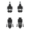 Fixation ski de rando avec freins-skis HY13 FREE noire ATK Bindings F25-26