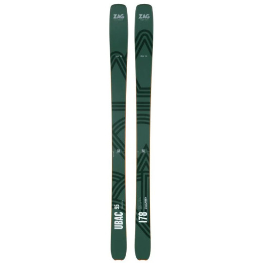 Ski de rando freerando UBAC 95 vert ZAG SKIS 2026