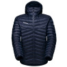 Doudoune Montagne homme ALBULA IN Hooded Jacket bleu-marine Mammut