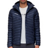 Doudoune Montagne homme ALBULA IN Hooded Jacket bleu-marine Mammut