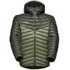 Doudoune Montagne homme ALBULA IN Hooded Jacket marsh-green Mammut