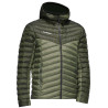 Doudoune Montagne homme ALBULA IN Hooded Jacket marsh-green Mammut