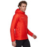 Doudoune à capuche homme légère BROAD PEAK LIGHT Hooded Jacket orange Mammut
