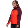 Veste imperméable femme ALTO GUIDE HS WOMEN Hooded 3L Jacket red-vin Mammut