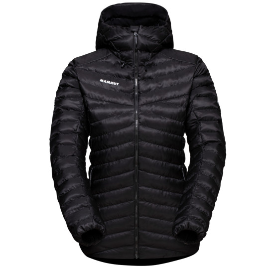Doudoune Montagne femme ALBULA IN WOMEN Hooded Jacket noire Mammut