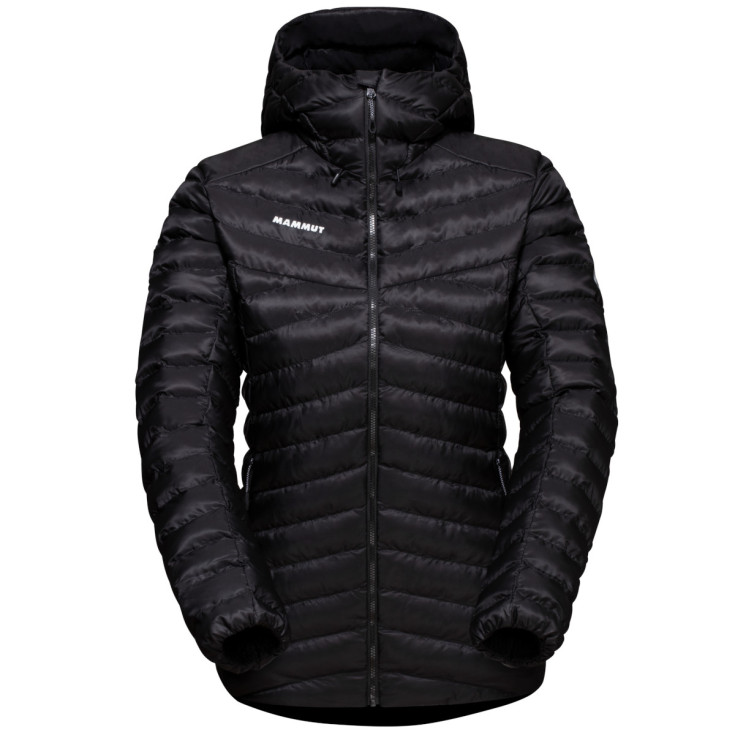 Doudoune Montagne femme ALBULA IN WOMEN Hooded Jacket noire Mammut