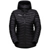 Doudoune Montagne femme ALBULA IN WOMEN Hooded Jacket noire Mammut