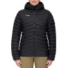 Doudoune Montagne femme ALBULA IN WOMEN Hooded Jacket noire Mammut
