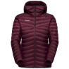 Doudoune Montagne femme ALBULA IN WOMEN Hooded Jacket vin Mammut