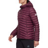Doudoune Montagne femme ALBULA IN WOMEN Hooded Jacket vin Mammut