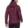 Doudoune Montagne femme ALBULA IN WOMEN Hooded Jacket vin Mammut