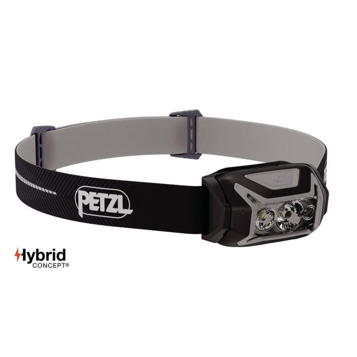 Lampe frontale rechargeable ACTIK CORE noir-gris 625 lumens Petzl