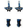 Fixation ski de rando "leash" SERAK 4-6-8 bleu Plum 26