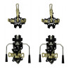 Fixation ski de rando "stoppers" KAIRN bronze Plum 26