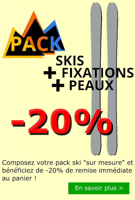 PACK SKIS DE RANDO 2026 A LA CARTE -20% supplémentaire