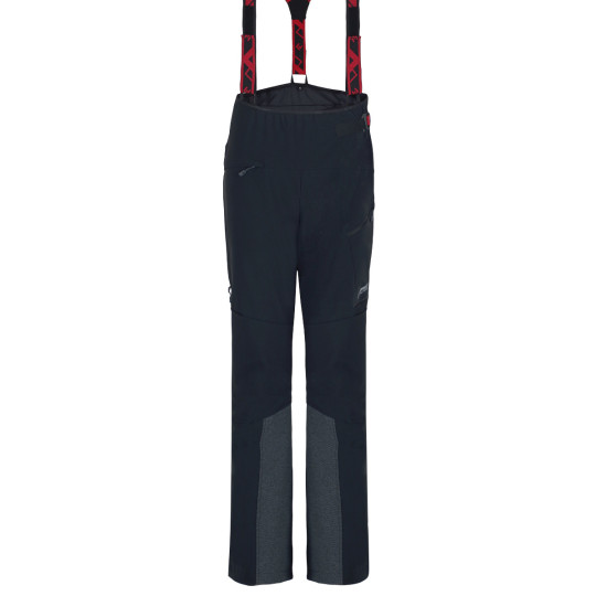 Pantalon softshell femme avec zip et guêtres COULOIR PLUS noir Directalpine