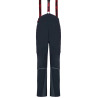 Pantalon softshell femme avec zip et guêtres COULOIR PLUS noir Directalpine