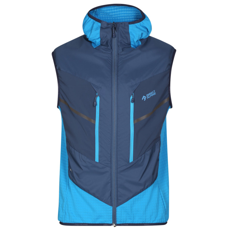 Gilet sans manches à capuche homme ALPHA VEST ocean Directalpine