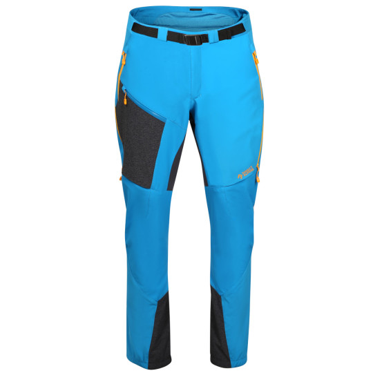 Pantalon softshell homme avec zip REBEL 2.0 ocean-mango Directalpine