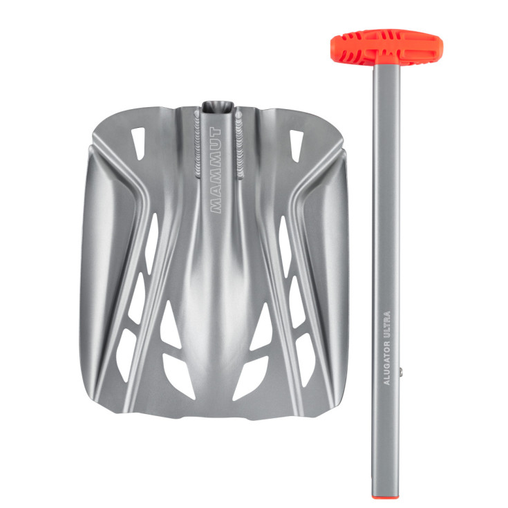 Pelle à neige télescopique ALUGATOR ULTRA grise Mammut 