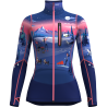 Polaire full-zip femme OXYGEN X186-selfie CRAZY IDEA