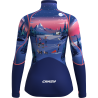 Polaire full-zip femme OXYGEN X186-selfie CRAZY IDEA