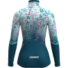 Polaire full-zip femme OXYGEN X166-falling-flower CRAZY IDEA