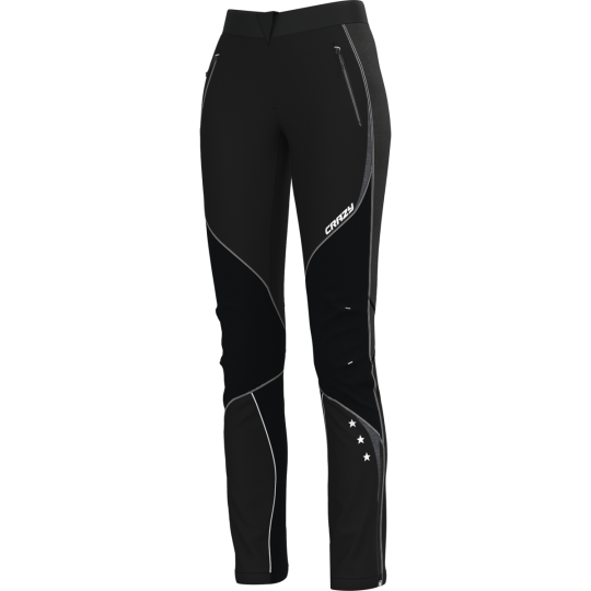Pantalon ski de rando femme ELECTRA PANT noir CRAZY IDEA