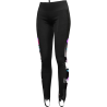 Pantalon ski-alpinisme femme FALLS PANT PRINTED X185 noir-clarabelle CRAZY IDEA