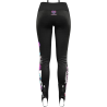 Pantalon ski-alpinisme femme FALLS PANT PRINTED X185 noir-clarabelle CRAZY IDEA