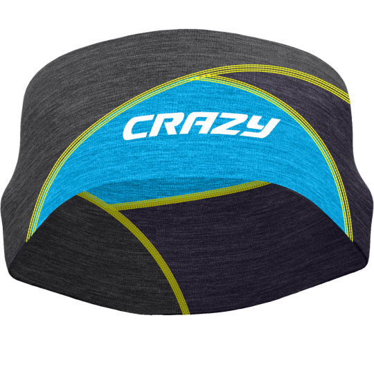 Bandeau ski de rando SWITCH BAND 62BK energy-black CRAZY IDEA 2025