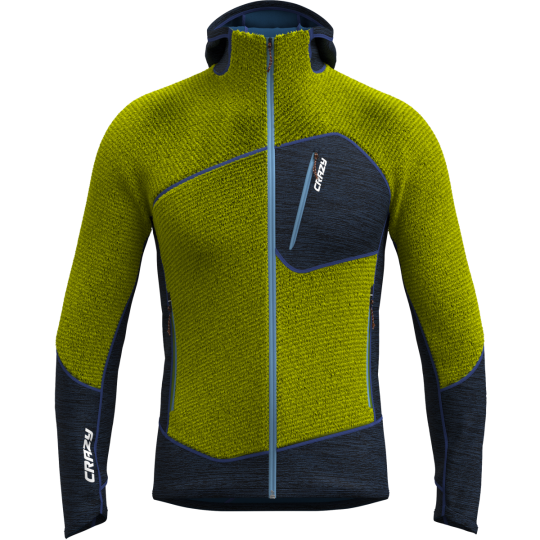 Polaire à capuche chaude homme PULL ZENITH 93-liken CRAZY IDEA