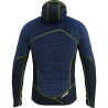 Polaire à capuche chaude homme PULL ZENITH blue CRAZY IDEA