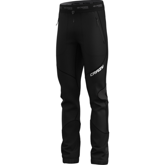 Pantalon ski de rando homme ACCELERATION PANT noir CRAZY IDEA