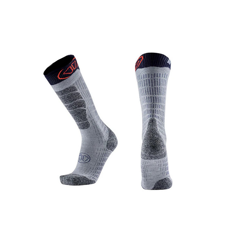 Chaussettes de ski laine mérinos SKI MERINO SOCKS white-blue Sidas 