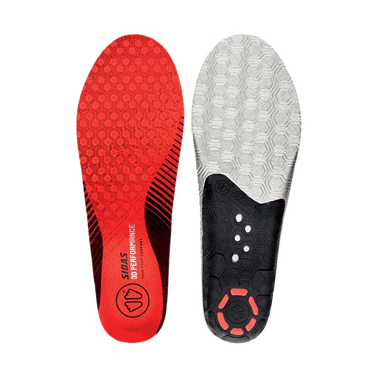 Semelles pour chaussures de ski WINTER 3D PERFORMANCE rouge SIDAS 26