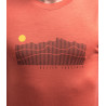 Tee-shirt homme laine Mérinos PT SUNRISE terracotta SENSOR