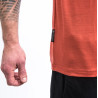 Tee-shirt homme laine Mérinos PT SUNRISE terracotta SENSOR