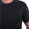 Tee-shirt homme laine Mérinos TRAVELLER noir SENSOR
