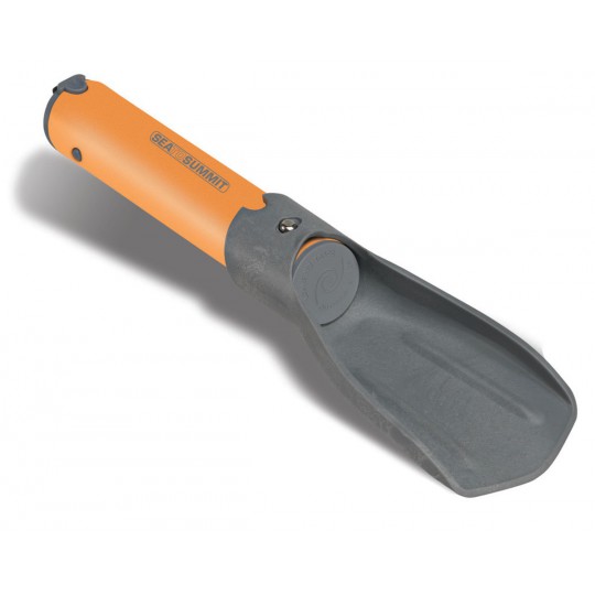 Mini pelle retractable POCKET TROWEL orange-gris SeaToSummit
