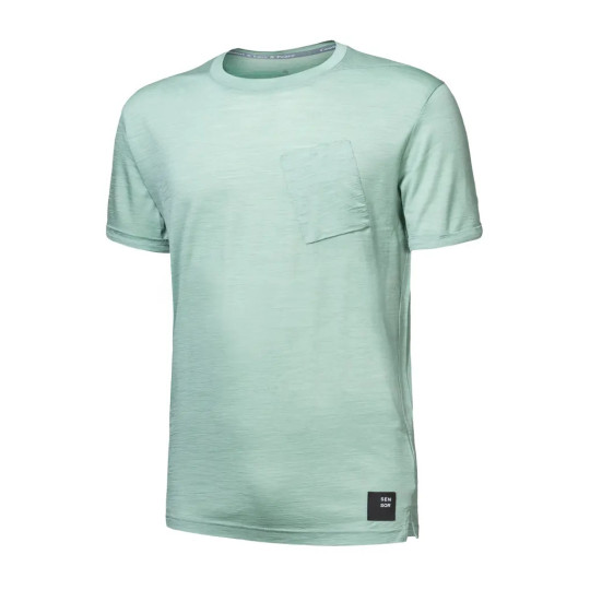 Tee-shirt homme laine Mérinos TRAVELLER basil-green SENSOR