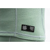 Tee-shirt ML homme laine Mérinos DOUBLE FACE 1/4 ZIP basil-green SENSOR