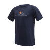 Tee-shirt homme laine Mérinos BLEND MOON deep-blue SENSOR